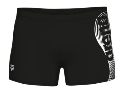 Maillot de Bain Arena Men Wake Swim Short Black White
