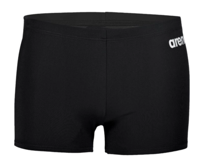 Badehose Arena Team Swim Short Solid Herren Black White