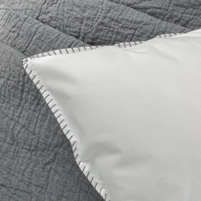 Kussensloop Town&Country Clay White/Grey