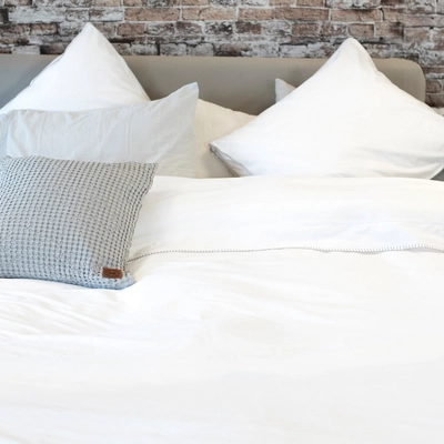 Dekbedovertrek Town&Country Clay White/Sand Qset