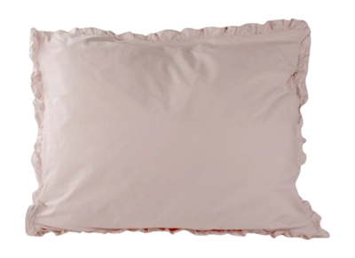 Kussensloop Town&Country Frilled Percale Pink