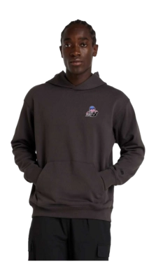 Hoodie New Balance X Face Oka Character Herren Black