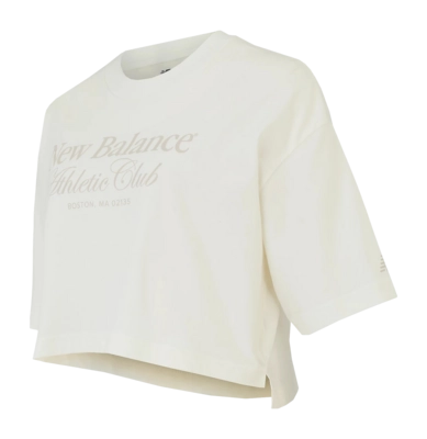 T-Shirt New Balance Women Athletics Club Sea Salt