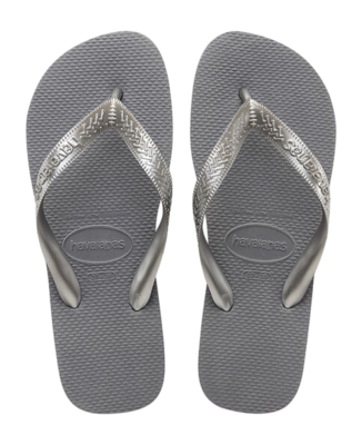 Slipper Havaianas Women Top Tiras Steel Grey