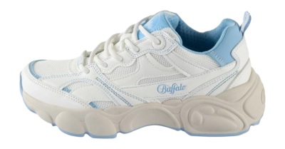 Baskets Buffalo Femme CLD Run RT White Lite Blue