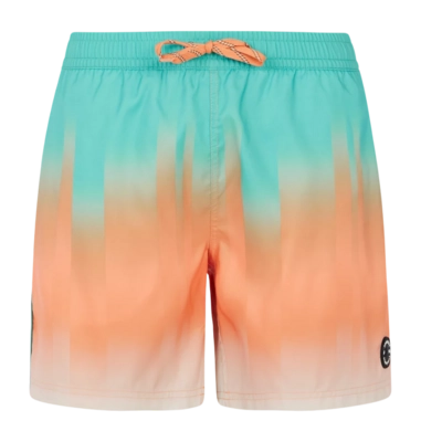 Short de Plage Protest Homme Prtbowery Orange Cadmium