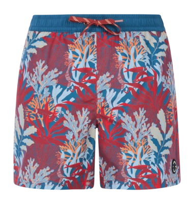 Short de Plage Protest Homme Prteton Scarlet Red