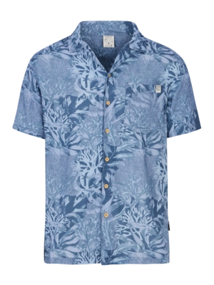 Hemd Protest Prtsyde SS Herren Raku Blue