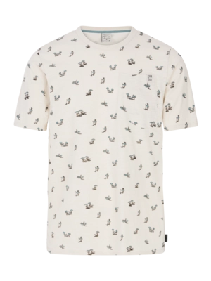 T-Shirt Protest Men Prtelston Kit Offwhite
