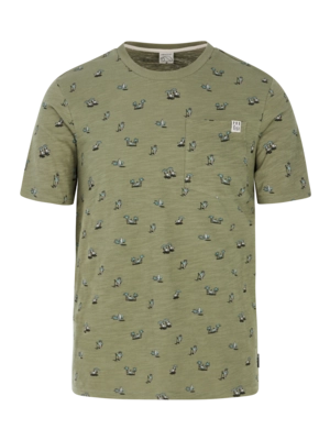 T-Shirt Protest Men Prtelston Artichoke green