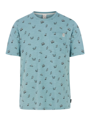T-Shirt Protest Men Prtelston Arctic Green