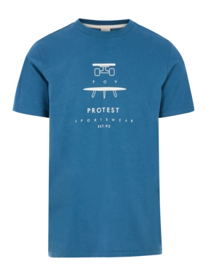 T-Shirt Protest Men Prtandros Raku Blue