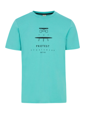 T-Shirt Protest Men Prtandros Wave Green