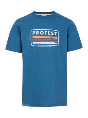 T-Shirt Protest Homme Prtbarn Raku Blue
