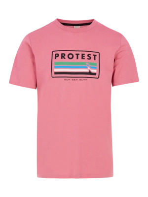 T-Shirt Protest Homme Prtbarn Dusk Sky Pink