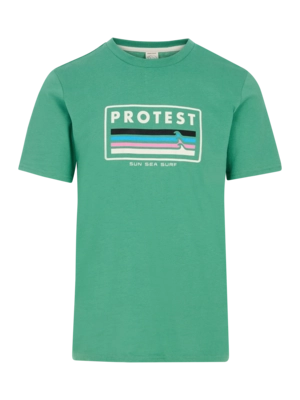 T-Shirt Protest Homme Prtbarn Cactus Green