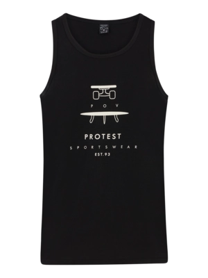 Singlet Protest Men Prtpacu True Black 25