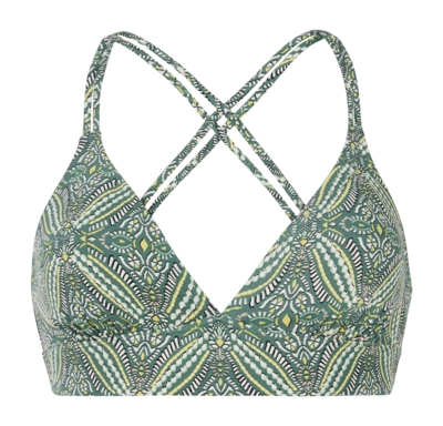 Haut de Bikini Protest Femme Mixsuperau Triangle Veggie Green