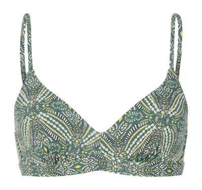 Bikini Top Protest Women Mixadairau Wire Veggie Green