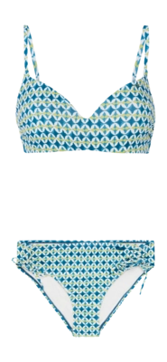 Maillot 2 Pièces Protest Femme Prttaro Armature Surf Blue