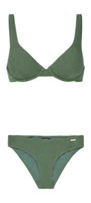 Bikini Protest Women Prtamita Wire Veggie Green