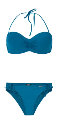 Bikini Protest Prtgemini Bandeau Damen Surfing Blue
