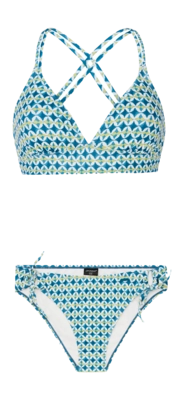 Bikini Protest Prtsplash Triangle Damen Surfing Blue