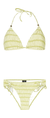Maillot 2 Pièces Protest Femme Prtdada Triangle Sour Green
