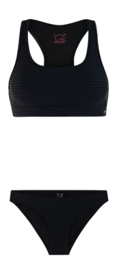 Bikini Protest Prteager Damen True Black 25