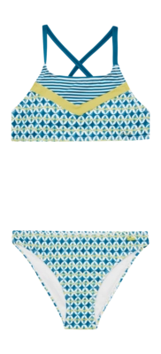 Bikini Protest Prtying Kinder Surfing Blue