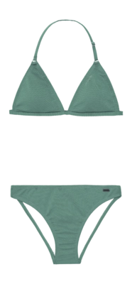 Maillot 2 Pièces Protest Fille Prtdumi Triangle Veggie Grey