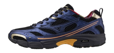 Baskets Mizuno Unisexe MXR Black Black Cadmium Orange