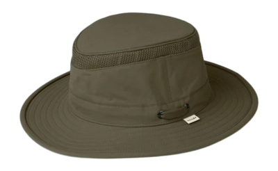 Chapeau Tilley Unisexe Airflo Bord Moyen LTM5 Olive