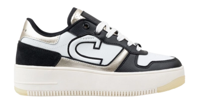 Cruyff Footwear Campo Low Lux Tall Black White Gold