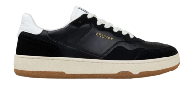 Cruyff Sports Footwear Delux Pro Soft Tumbled Suede Black