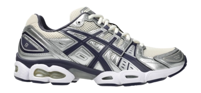 ASICS Women GEL-NIMBUS 9  Oatmeal / Indigo Fog