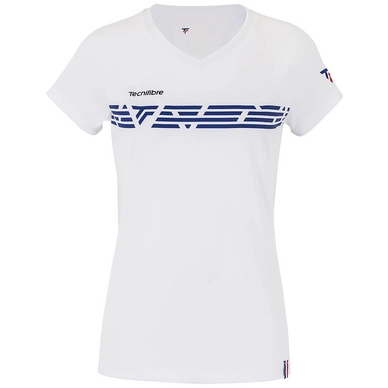 Tennis Shirt Tecnifibre Women F2 Airmesh Royal