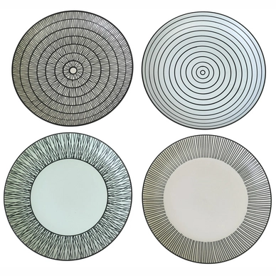 Side Plates Polspotten Pastel Afresh 20 cm (Set of 4)