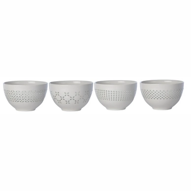 Kom POLSPOTTEN Pierced Ø13 cm (Set van 4)