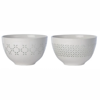 Kom POLSPOTTEN Pierced Ø16 cm (Set van 2)