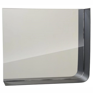Spiegel By-Boo Image Square Black (35 x 12 x 40 cm)