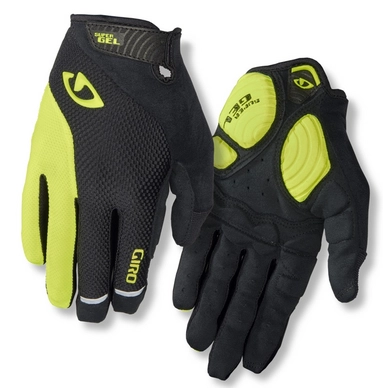 Fietshandschoen Giro Men Strade Dure SG LF Black Highlight Yellow
