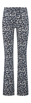 Legging Deblon Femme Celine Flared Leopard Summer Blue