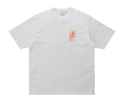 T-Shirt Gramicci Thumbprint Tee Unisex White