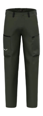 Broek Salewa Men Puez Hemp Durastretch Cargo Dark Olive