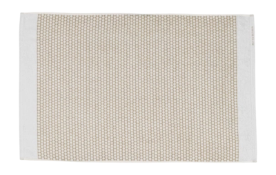 Badmat Mette Ditmer Grid Sand / Off-White