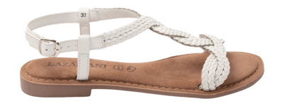 Sandalen Lazamani 75.029 Damen White