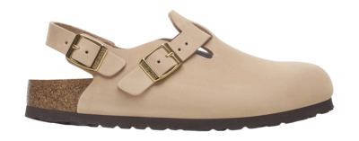 Sabots Birkenstock Femme Tokio Nubuk Leather Sandcastle Narrow