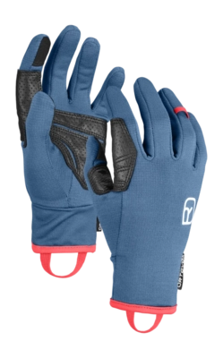 Handschuhe Ortovox Fleece Light Glove Damen Mountain Blue