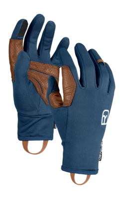 Handschuhe Ortovox Fleece Light Glove Herren Deep Ocean